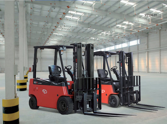 Industrial Counterbalance Electric Forklift Truck Tuggers For Hypermarkets