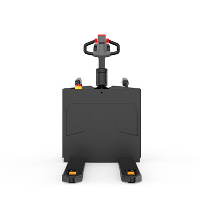 Hydraulic Pedal 15000 Lb Electric Pallet Jack Double Riding For Stacking Palletized Goods