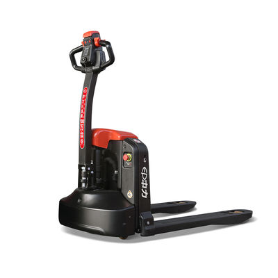 Compact Flexible Walkie Pallet Truck Rider For Hypermarkets 220V