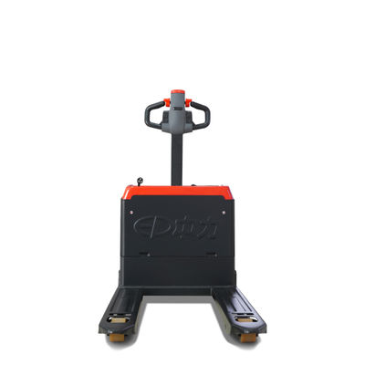 Supermarket Electric Riding Walkie Pallet Stacker Jack Truck Anti Rollback