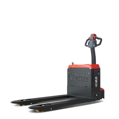 Supermarket Electric Riding Walkie Pallet Stacker Jack Truck Anti Rollback