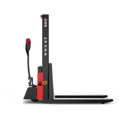 24V 100Ah Walkie Pallet Truck Rider for palletized goods transportation