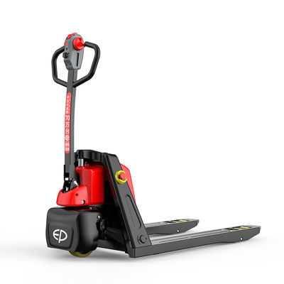 SMEs Double Walkie Pallet Truck Rider With Electromagnetic Brake 1.5ton