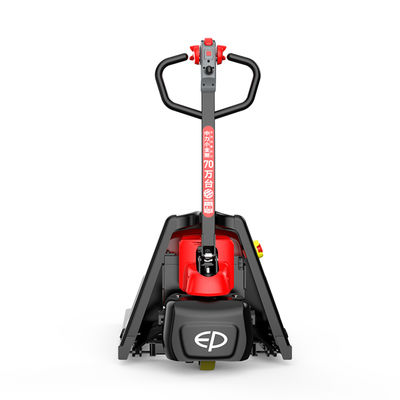 SMEs Double Walkie Pallet Truck Rider With Electromagnetic Brake 1.5ton