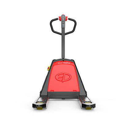 SMEs Double Walkie Pallet Truck Rider With Electromagnetic Brake 1.5ton