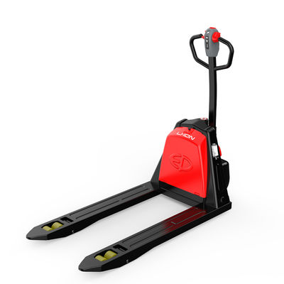 SMEs Double Walkie Pallet Truck Rider With Electromagnetic Brake 1.5ton