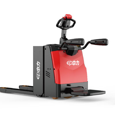 1500kg Electric Walking Pallet Truck For Hypermarkets Customized