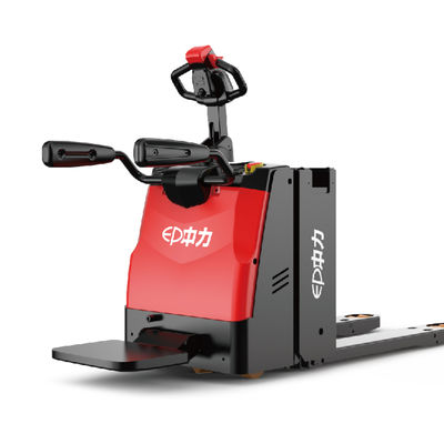 1500kg Electric Walking Pallet Truck For Hypermarkets Customized