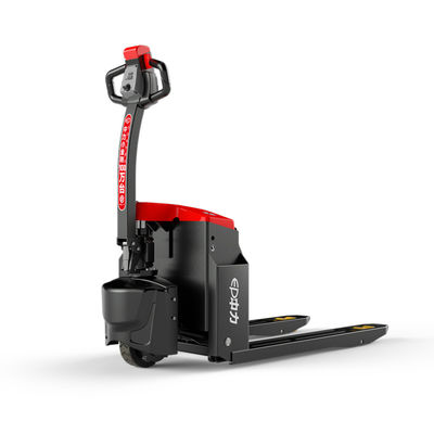 220V Reinforced Walkie Jack Straddle Pallet Stacker Truck User Friendly