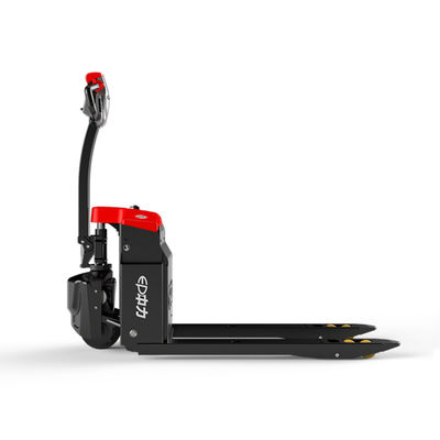 220V Reinforced Walkie Jack Straddle Pallet Stacker Truck User Friendly
