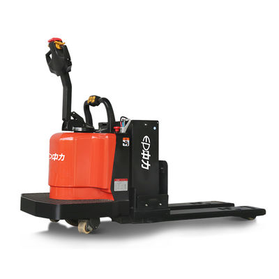 ODM Ergonomic Electric Center Control Rider Pallet Truck 11000 Lbs Heavy Duty