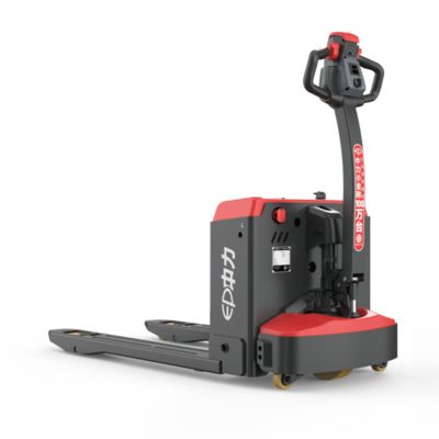 Anti Slip Centralized Walkie Pallet Truck Electric Stacker For Material Handling