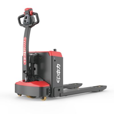 Anti Slip Centralized Walkie Pallet Truck Electric Stacker For Material Handling
