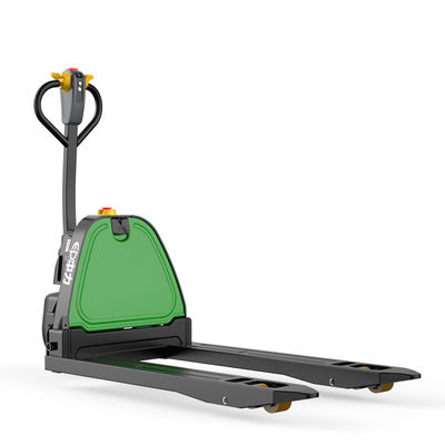 3000kg Walkie Straddle Stacker Ride On Pallet Mover Q345 Manganese Steel Forks