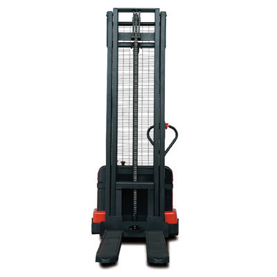 Compact Straddle Pallet Stacker Forklift Hydraulic Lifting Customized