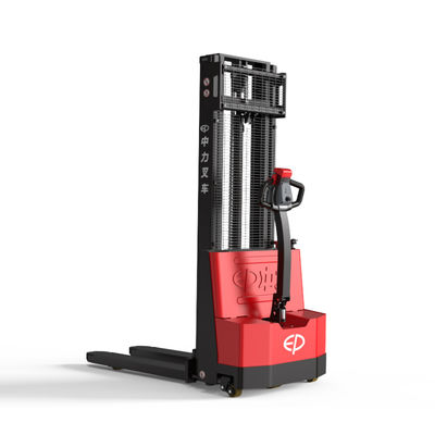 Bulk Items Electric Walkie Stacker Pallet Material Handling Equipment ODM