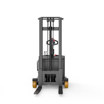 Narrow Aisle Pallet Walkie Stacker Forklift For Material Handling 1500 Kg