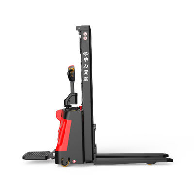 Industrial Walkie Pedal Electric Straddle Lift Stacker Trucks OEM