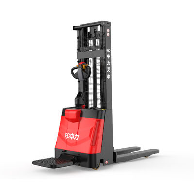 Industrial Walkie Pedal Electric Straddle Lift Stacker Trucks OEM