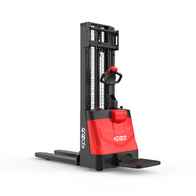 Robust Counterbalance Walkie Stacker Straddle Forklift For Lifting Stacking 85AH