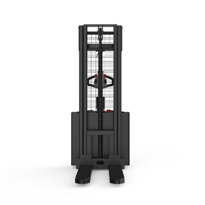Robust Counterbalance Walkie Stacker Straddle Forklift For Lifting Stacking 85AH