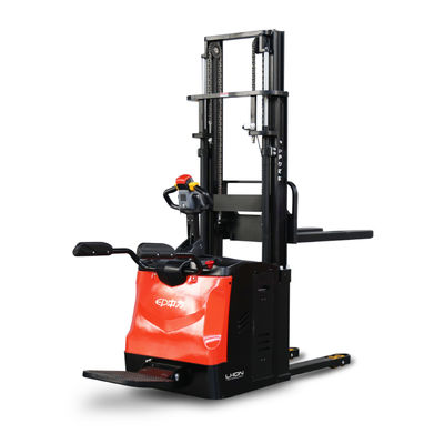 1.6T Integrated Pedal Electric Straddle Lift Pallet Stacker Forklift