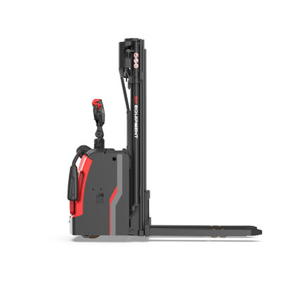 Robust Electric Straddle Lift Walkie Rider Forklift 1600kg For Material Handling