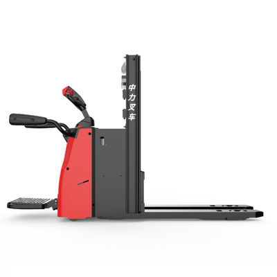 Anti Vibrated Electric Straddle Pallet Stacker Walkie Rider Truck ODM