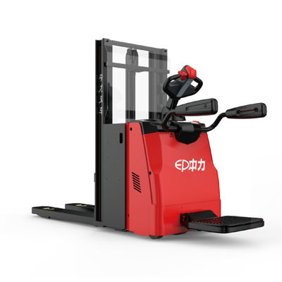 Anti Vibrated Electric Straddle Pallet Stacker Walkie Rider Truck ODM