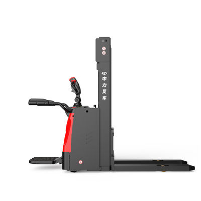 Pallet Electric Straddle Lift Stacker For Automated Warehouse 2000kg