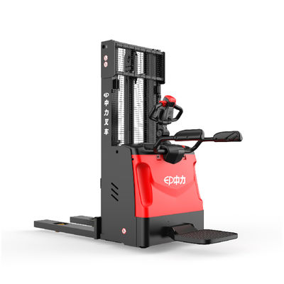 Pallet Electric Straddle Lift Stacker For Automated Warehouse 2000kg