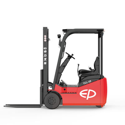 3 Wheel 50AH lithium Electric Forklift Truck Warehousing Goods Transportation