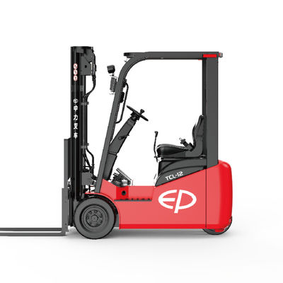 OEM Compact Hydraulic Electric Forklift Truck For Warehouse 1200kg