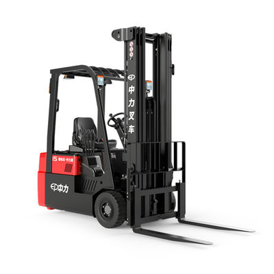 920mm Pallet Stacking Electric Counterbalance Forklift Truck 1800kg