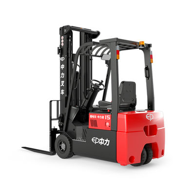 920mm Pallet Stacking Electric Counterbalance Forklift Truck 1800kg