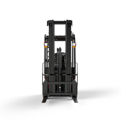 405AH Electric Forklift Truck Three Wheel Dual Drive For Bulk Cargo Transportation