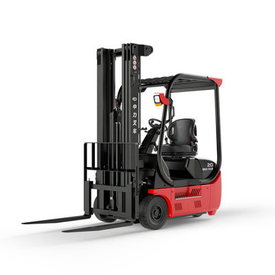 405AH Electric Forklift Truck Three Wheel Dual Drive For Bulk Cargo Transportation