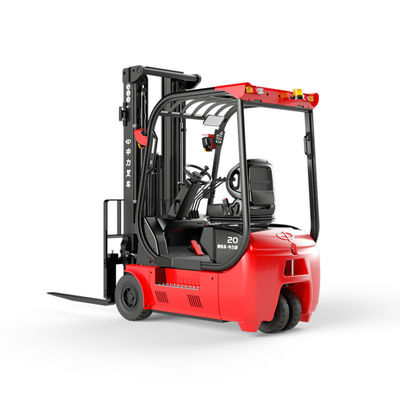 405AH Electric Forklift Truck Three Wheel Dual Drive For Bulk Cargo Transportation