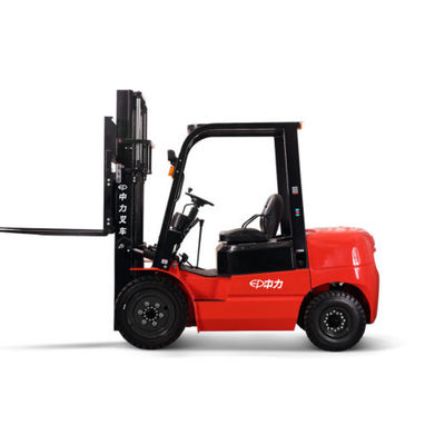 Mechanical Internal Combustion Engine Forklift Counter Balance Trucks For Bulk Materials