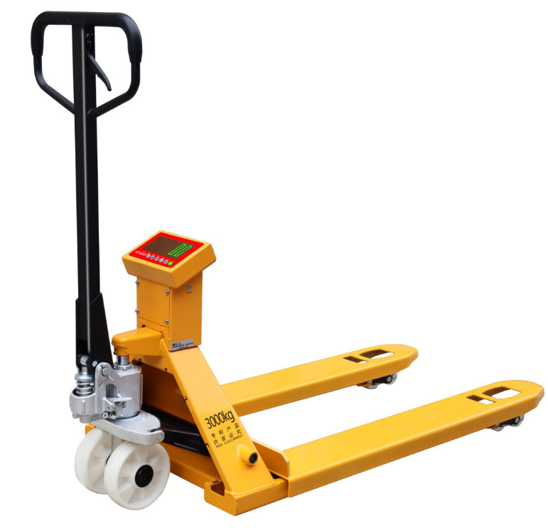 3000kg Warehousing Manual Hydraulic Pallet Truck with Scale