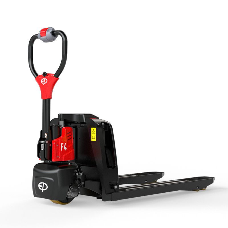 1500kg Walkie Pallet Truck Stacker Jack 20AH Battery Powered F4