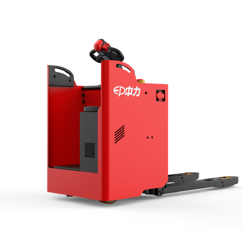 Maintenance Free Electric Pallet Trolley Pump Truck For Palletized Goods Transportation