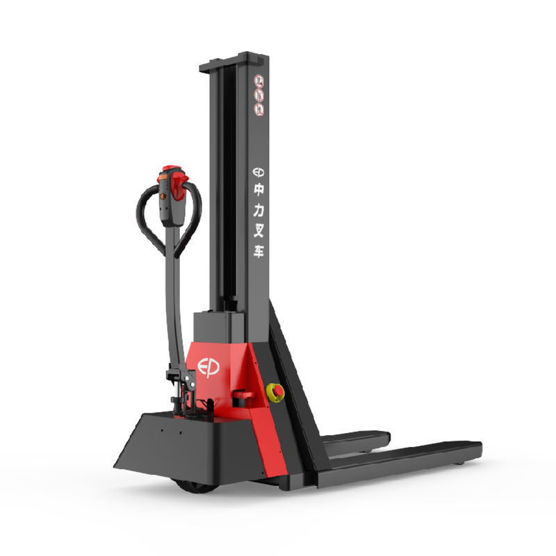 24V 100Ah Walkie Pallet Truck Rider for palletized goods transportation
