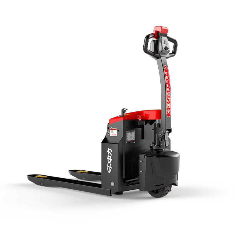 220V Reinforced Walkie Jack Straddle Pallet Stacker Truck User Friendly