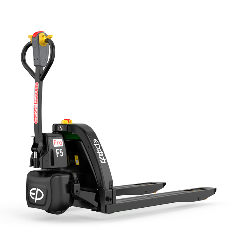 3000kg Walkie Straddle Stacker Ride On Pallet Mover Q345 Manganese Steel Forks