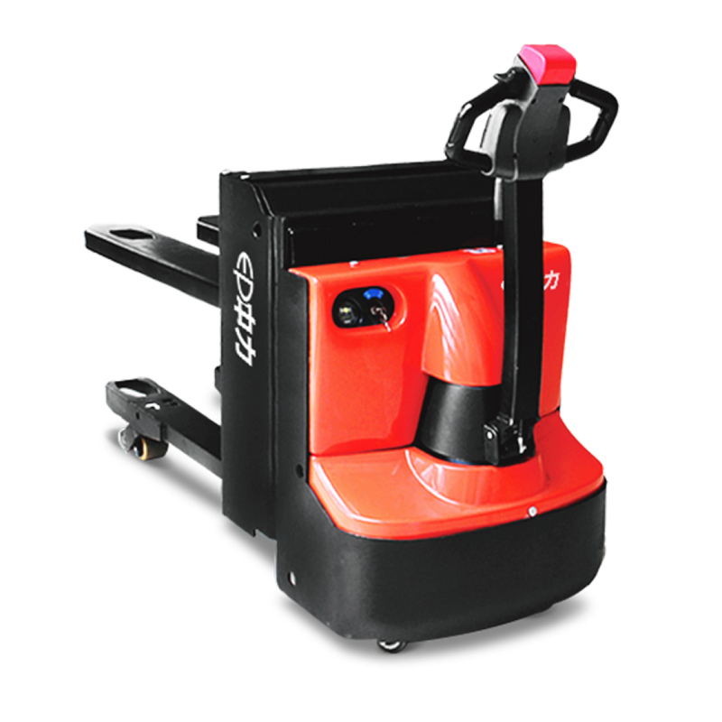24V 150AH Walkie Pallet Truck Rider 1150mm Forklift For Bulk Cartons