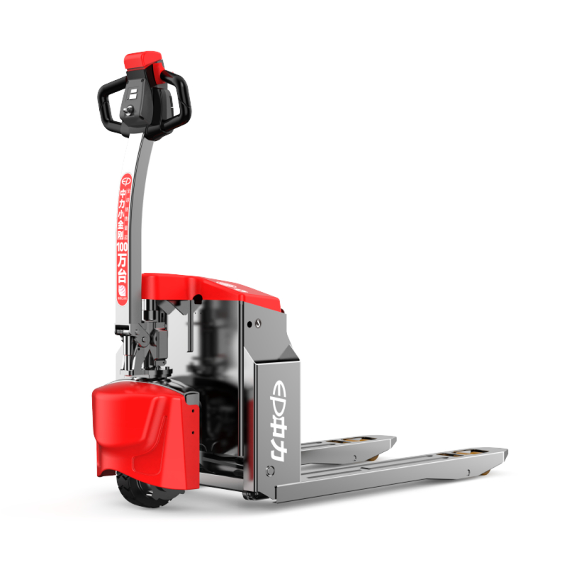 Electric Center Rider Walkie Pallet Jack Truck 2000kg For Transporting Goods