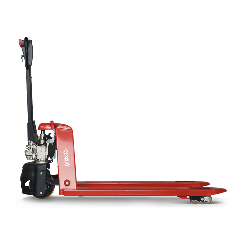 Industrial Semi Electric Hand Manual Pallet Lifter Truck Material Handling Equipment 1500kg