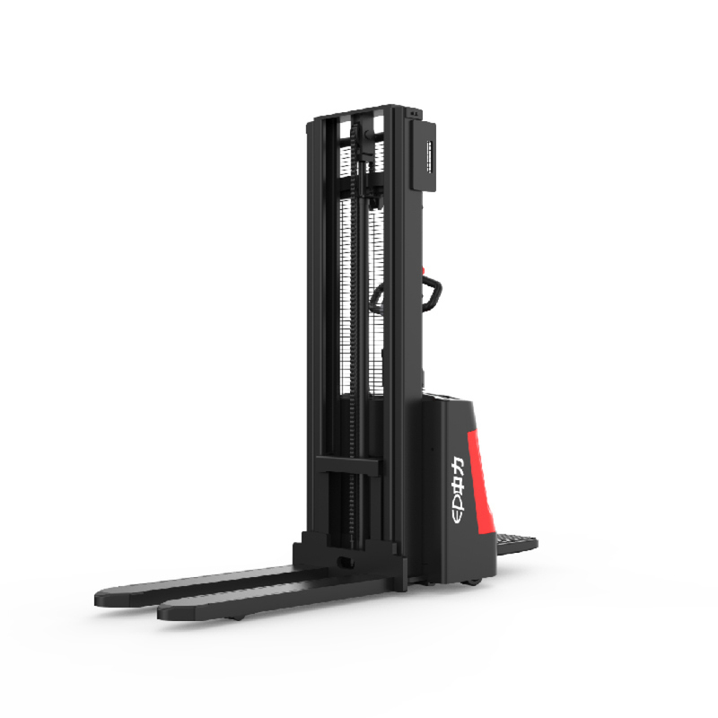 Robust Counterbalance Walkie Stacker Straddle Forklift For Lifting Stacking 85AH