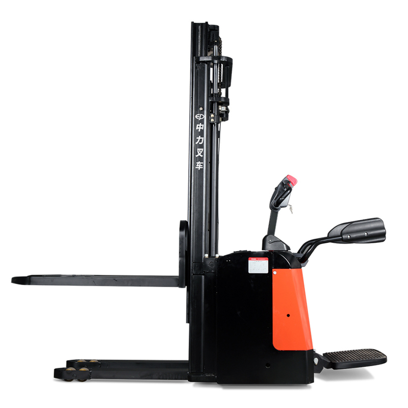 Odm Palletized Walkie Electric Straddle Lift Stacker For Bulk Inventory Stacking
